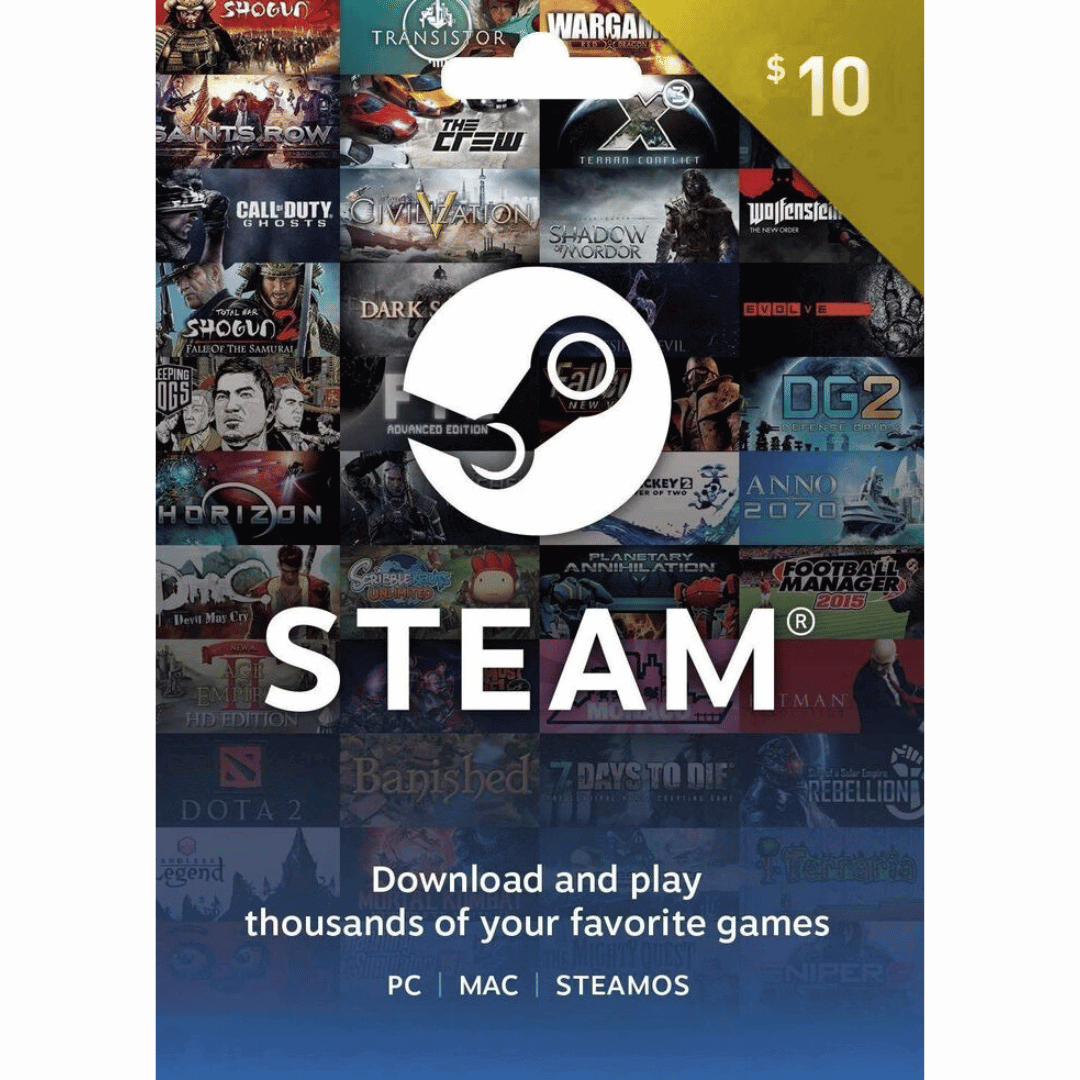 Steam Usa 10$
