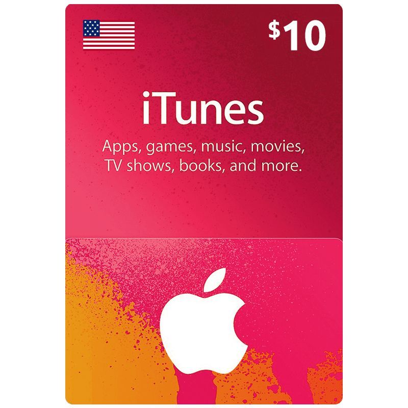 iTunes Usa 10$