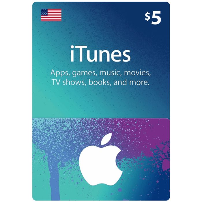 iTunes Usa 5$