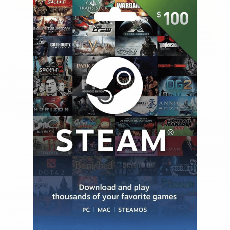 Steam Usa 100$